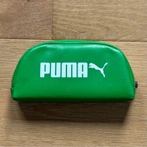 PUMA Bright Vibrant Green Zippered Protective Sunglasses/Glasses Case